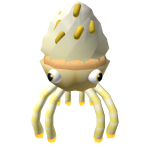 Vanilla Cupcake Squid