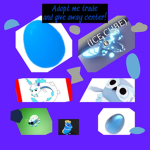 adopt me trade centre and give away
