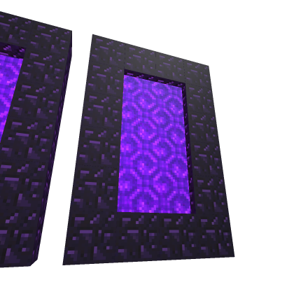 Animated (WORKING) Minecraft portals.