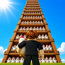 My Highest Chicken Farm!