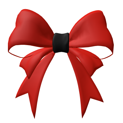 🎀 Red Back Bow Roblox item