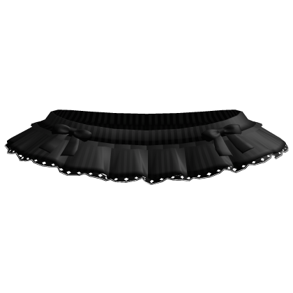 ┊♡꒱ gothic striped lace skirt  3.0 ꒰black꒱ Roblox item