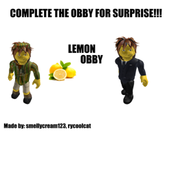 Lemon Obby (NEW UPDATE MORE LEVELS)