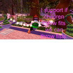 If children throw fits we can throw fists.