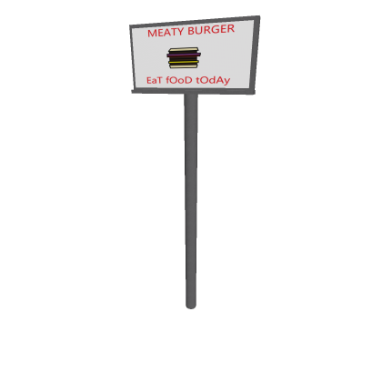 Dev's Scenery Series- Meaty Burger AD
