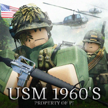The US MiIitary 1960's Roblox group icon