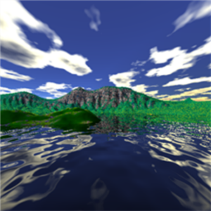 The Decal of Earth and Water Roblox decal