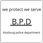 B P D (bloxburg police department)