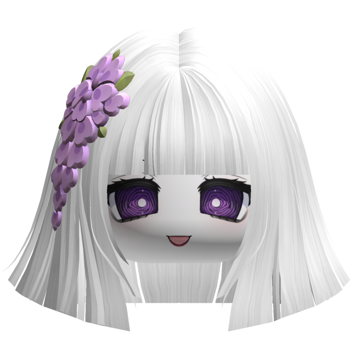 ❀ Ubuyashiki Sibling - Kanata's White Hair w/ Face