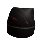 Orange Sunset Wave Beanie