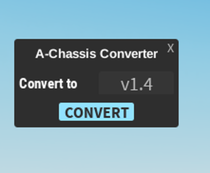 A-Chassis Converter (BETA) [UPDATE] preview 1