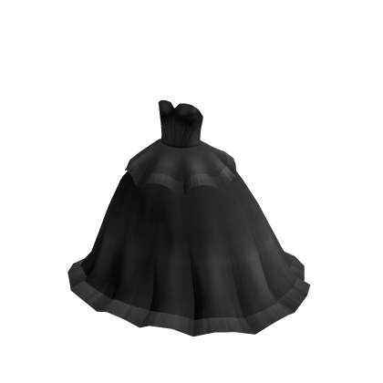Two-tier Tulle Ballgown - Black