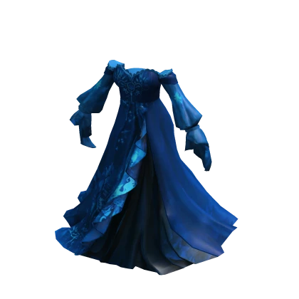 blue dress roblox Dark Evening | Item dark navy blue