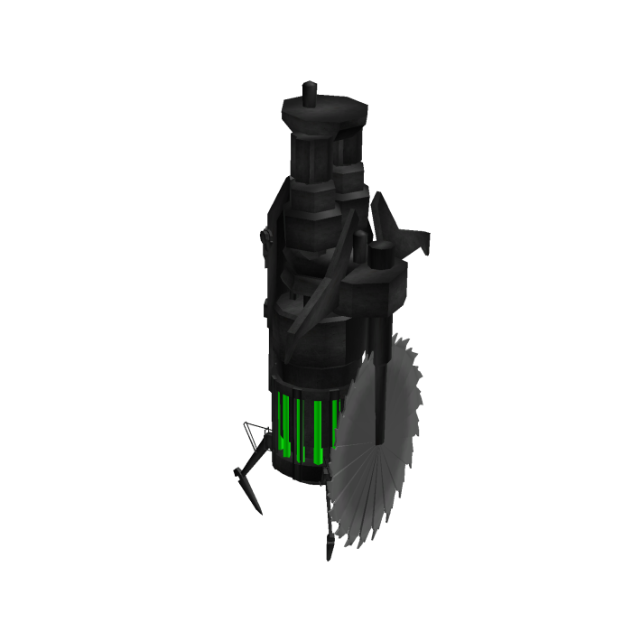 Right Green ForearmHeld Hugo Laser Saw Rework v2