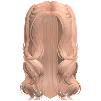 Swirly Cute Curly Lush TwinTails  (Honey Blonde) Roblox item
