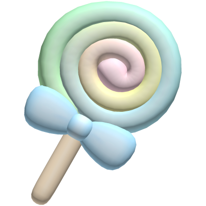 . ‿ ♡ lollipop w blue bow