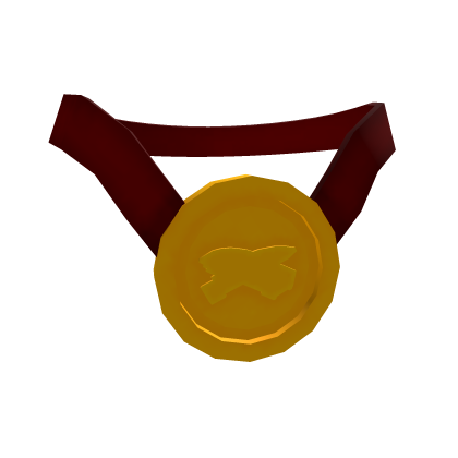 Gold Bobsled Medallion thumbnail