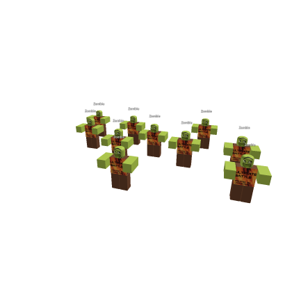Pack of Ultimate Battle zombies