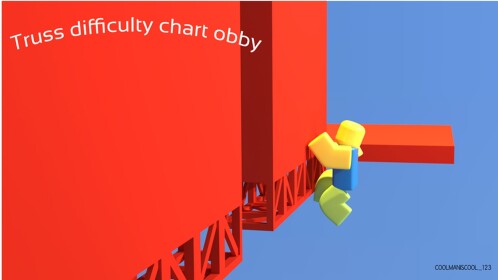 [🎃 Halloween!🎃]Truss Per Difficulty Chart Obby 