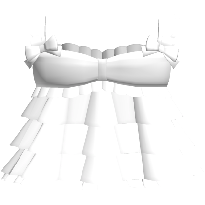 adorable ruffled babydoll dress in white