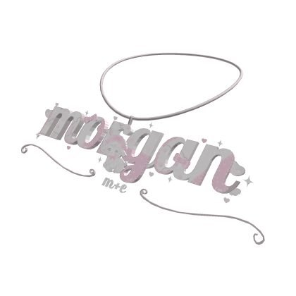 morgan lamb necklace Roblox item