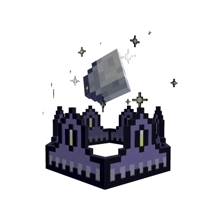 [ANIMATED] 8-Bit Lunar Crown Roblox item render