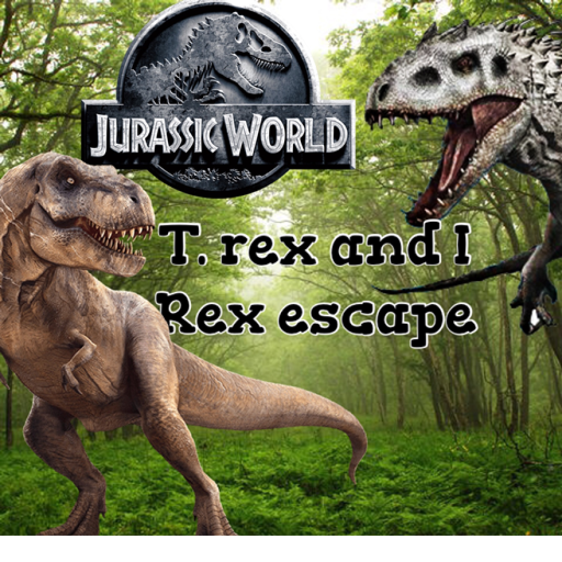 T-rex And I-rex Escape official Roblox game thumbnail