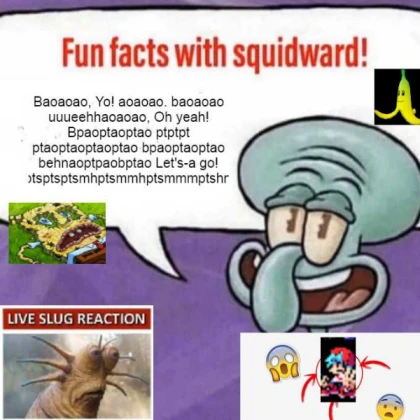 fun facts with squidward