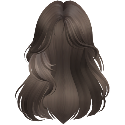 Messy Layered Curtain Bangs (Light Brown)