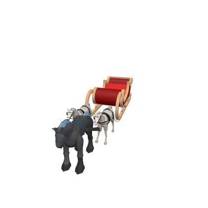 Christmas sleigh Driveable