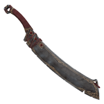 Mourningshade Grave Cleaver (Emperor Red Gold)