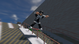 Jeździł na skateboardzie