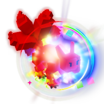 Rainbow Corrupted Kitsune