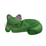 •°♡ Zoey Little Sleepy Zombie Kitten ♡°•