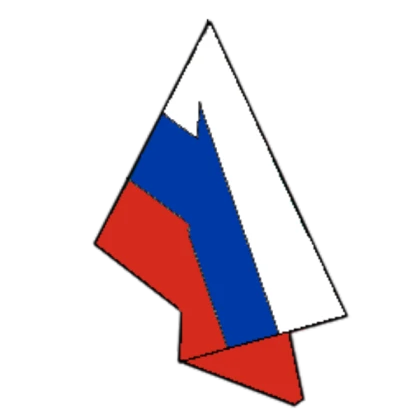 Russia Draped Flag Front NoFilter