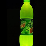 Glow in the dark mountin dew