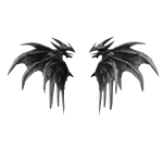 Black Skull Wings