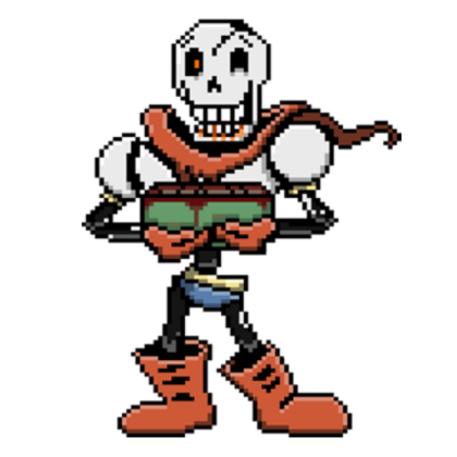 Horror Papyrus Roblox decal