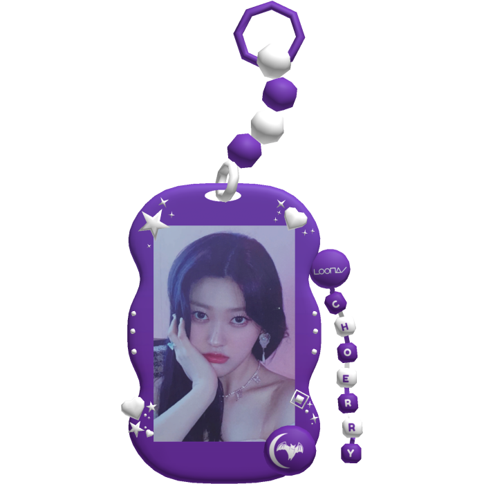 Loona Choerry Photocard Kpop Keychain