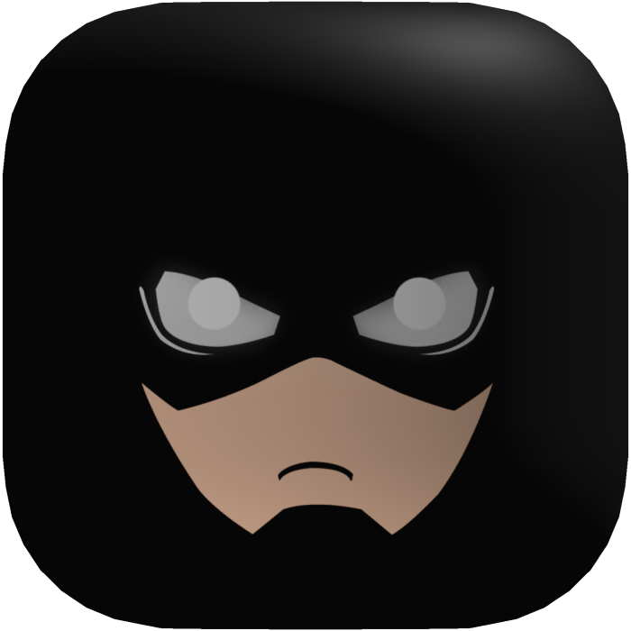 Black Hero Face Mask