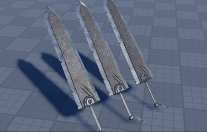 Fantasy Greatsword - Game Ready | PBR preview 1
