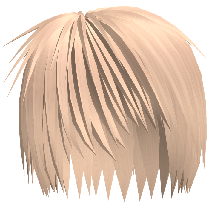 Emo Razor Cut Layered Hair (Blonde)