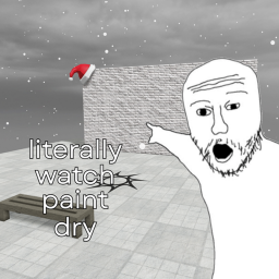 [ UPDATE ☃️  ] literally watch paint dry