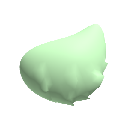 Pastel Green Bunny Tail