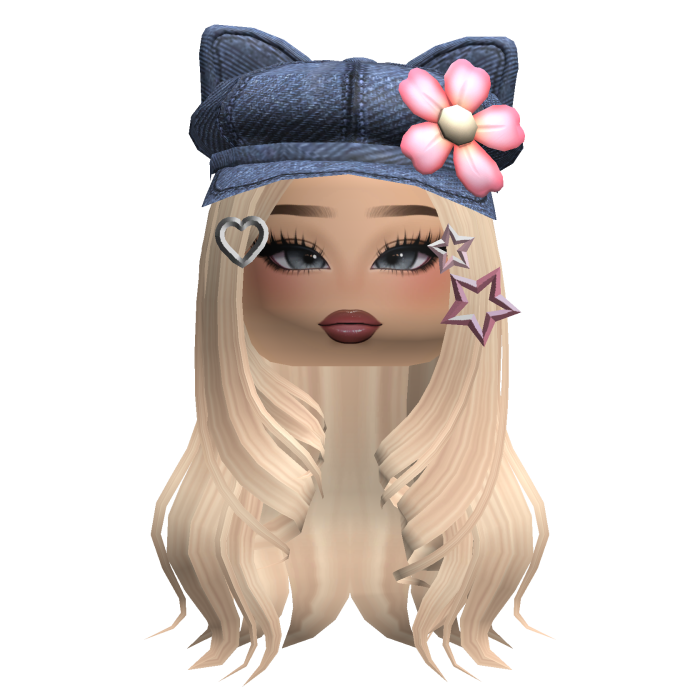 Kawaii Soft Curled Hair w/ Accesories & Makeup