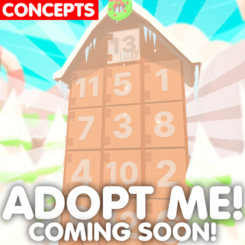 Adopt-me conceitos natal