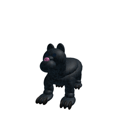 Black angry tiger