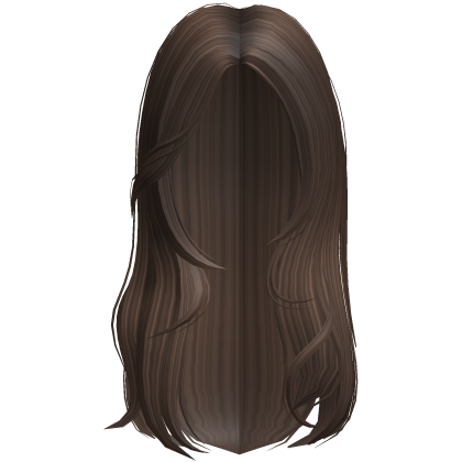 Brown Long Straight Layered Blowout