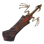 Adorned Dragonbone Claymore (Red)