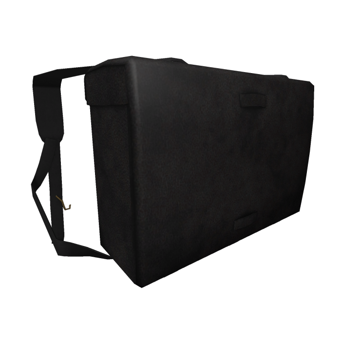 Imperial Brazilian Army Black Knapsack